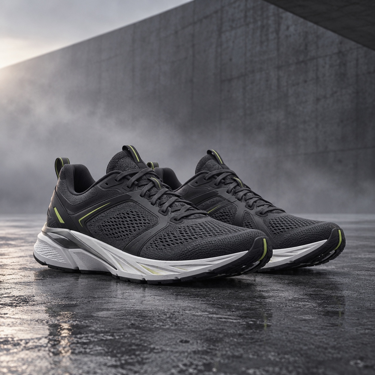 NORTHFORM graphite road-running shoes